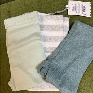 Cloud Island Kids' Leggings in Mint, Gray, and Teal